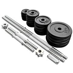 Armortech 50KG Barbell & Dumbbell Set