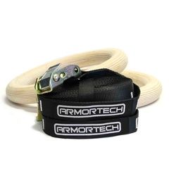 Armortech Wooden Gym Rings 