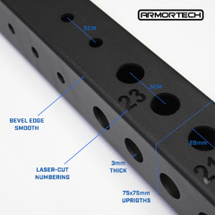 Armortech V2 Uprights 230CM  Single 