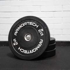 Armortech V2 Black Bumper 25kg - Single Plate