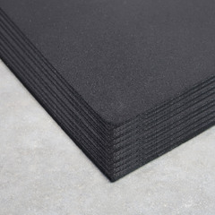 Armortech 20 Pack - Black 10mm Rubber Gym Flooring Mats