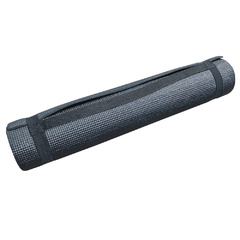 Yoga Mat PVC Black 