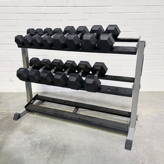 Hex Medium Package: 5kg to 20kg + 3 Tier Rack