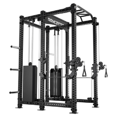 Armortech X Series Functional Trainer & Power Cage with Storage