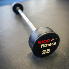 Snap Commercial Straight Barbell 10kg-35kg