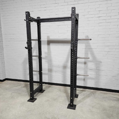 Armortech Custom Half Rack with Plate & Bar Storage