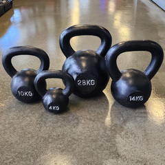 Cast Iron Kettlebell Bundle (4kg - 28kg)