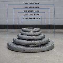 Olympic Hammer tone Plate Single 20KG