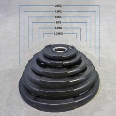 Olympic Rubber Weight Plate Single 20kg