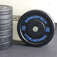 Armortech 100KG Barbell & Crumb Bumper Package 