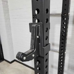 Armortech Custom Half Rack with Plate & Bar Storage