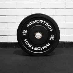 Armortech V2 Black Bumper 25kg - Single Plate