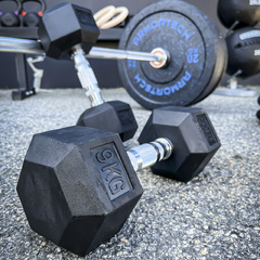 Hex Dumbbell 20kg - Single