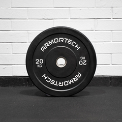 Armortech V2 Black Bumper 25kg - Single Plate