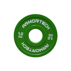 Armortech Rubber Fractional Plates - Singles [Colour: Blue] [Weight: 2KG]