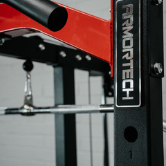 Armortech HR33 Half Rack with Lat Attachment