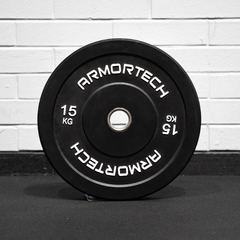 Armortech V2 Black Bumper 25kg - Single Plate