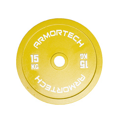 Armortech V2 Powerlifting Single Plate 15KG - Yellow