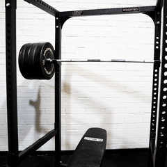 PC5 Power Cage, FID Bench, 170KG Bar & Black Bumper Package