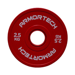 Armortech Rubber Fractional Plates - Singles [Colour: Blue] [Weight: 2KG]