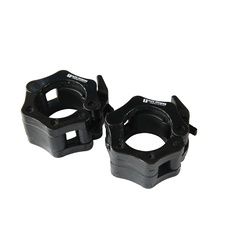 Quick Lock Collar - Olympic 50mm (PAIR) [Colour: Black]