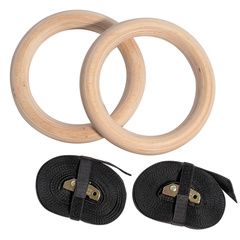 Armortech Wooden Gym Rings 