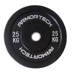 Armortech V2 Black Bumper 25kg - Single Plate