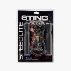 Sting Speedplus Adjustable Skipping Rope [Colour: Black]