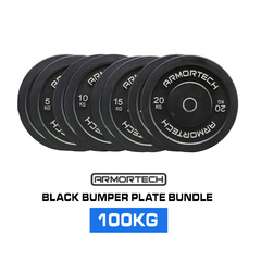 100kg Armortech V2 Black Bumper Bundle