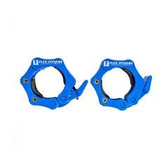 Quick Lock Collar - Olympic 50mm (PAIR) [Colour: Blue]