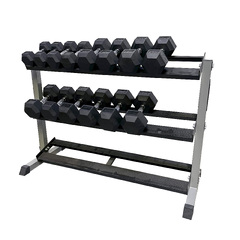 Hex Medium Package: 5kg to 20kg + 3 Tier Rack