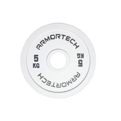 Armortech V2 Powerlifting Single Plate 5KG - White