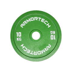 Armortech V2 Powerlifting Single Plate 10KG - Green