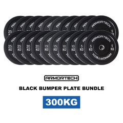 300kg Armortech V2 Black Bumper Bundle