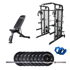 F10 Package 4: FID Bench & 120kg Bar & Bumper Package