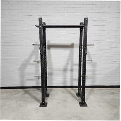 Armortech Custom Half Rack with Plate & Bar Storage