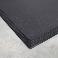 15MM Rubber Flooring Black